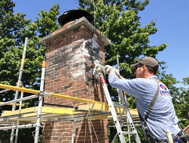Structural chimney repair by East Hampton Chimney Sweep in East Hampton, CT