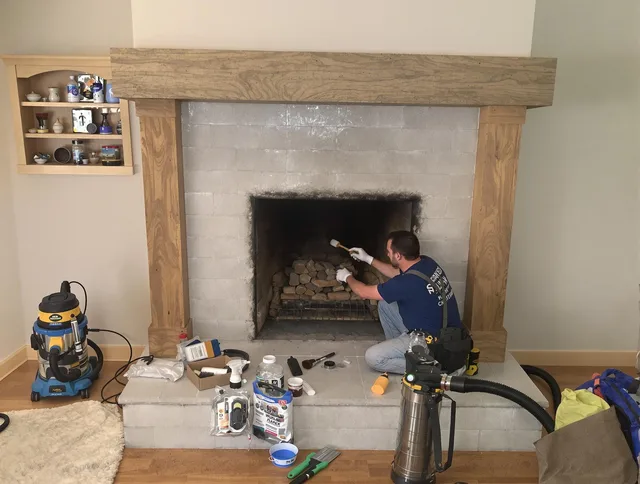 Detailed creosote removal process by East Hampton Chimney Sweep in East Hampton, CT